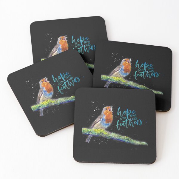 Item preview, Hope is the thing with feathers   designed and sold by JoeyBeeGe.