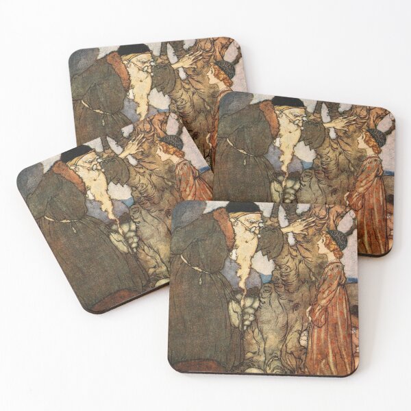 Item preview, The Bird of Shadows  and the Sun-Bird - Edmund Dulac designed and sold by forgottenbeauty.