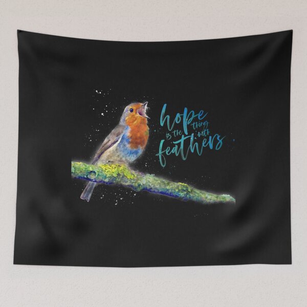 Item preview, Hope is the thing with feathers   designed and sold by JoeyBeeGe.