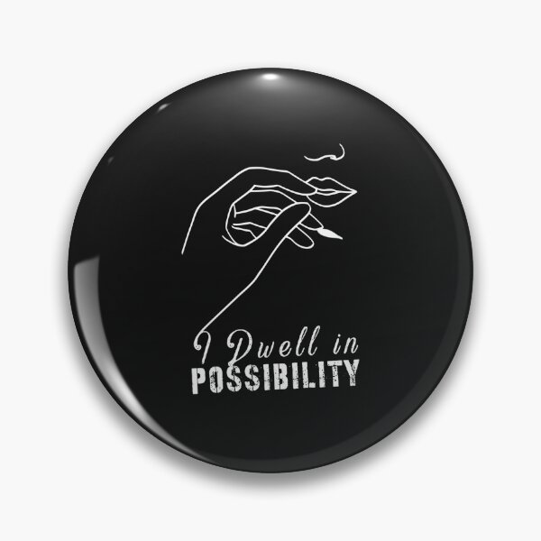 Item preview, I Dwell in Possibility - Emily Dickinson Dreamer Poetry Inspirational Quote   designed and sold by JoeyBeeGe.