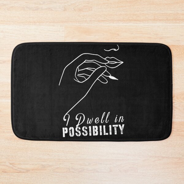 Item preview, I Dwell in Possibility - Emily Dickinson Dreamer Poetry Inspirational Quote   designed and sold by JoeyBeeGe.