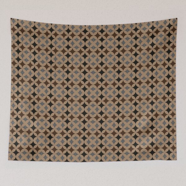 Item preview, Geometric ornamental Portugal tile pattern designed and sold by arkantus.