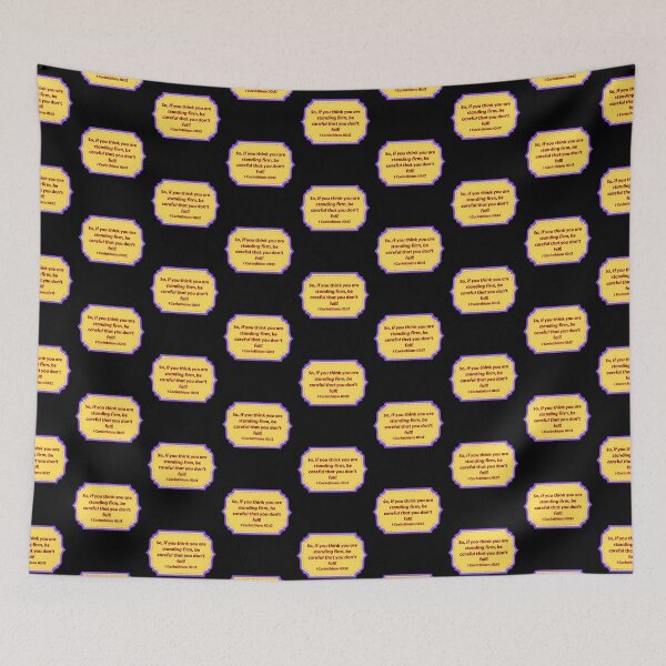 Item preview, Bible Verse 1 Corinthians 10:12 designed and sold by Prayingwarrior.