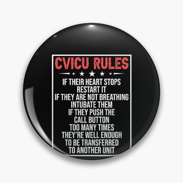 Item preview, CVICU Rules Shirt, CVICU Shirt, Cardiovascular Shirt, Cardiovascular Nurse Shirt, Cardiovascular Intensive Care Unit, Gifts For CVICU Nurse, designed and sold by aymob.