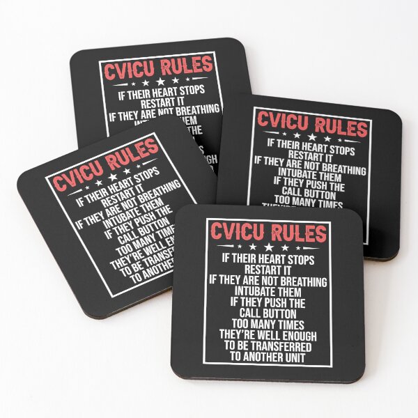 Item preview, CVICU Rules Shirt, CVICU Shirt, Cardiovascular Shirt, Cardiovascular Nurse Shirt, Cardiovascular Intensive Care Unit, Gifts For CVICU Nurse, designed and sold by aymob.