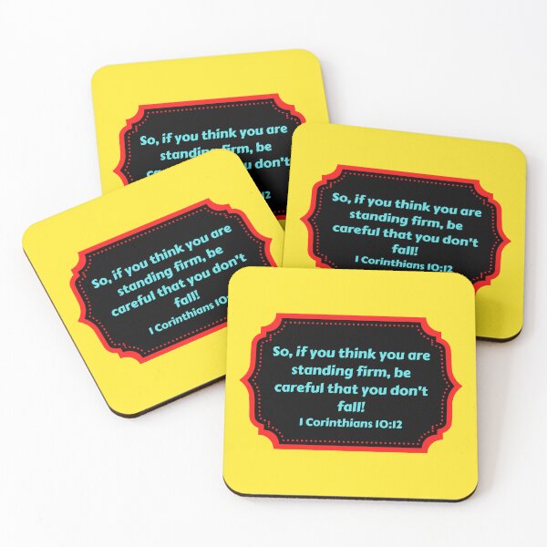 Item preview, Bible Verse 1 Corinthians 10:12 designed and sold by Prayingwarrior.