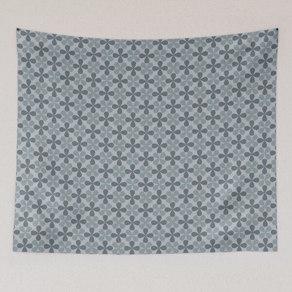 Item preview, Geometric petals Portugal tile pattern designed and sold by arkantus.
