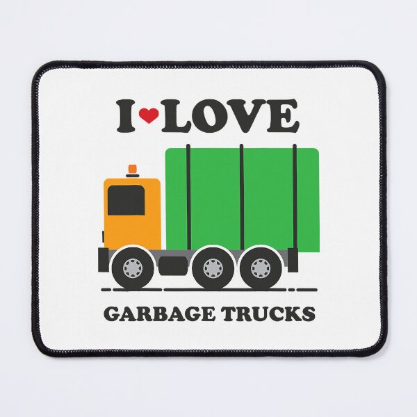 Item preview, I Heart Love Garbage Trucks designed and sold by larryscott84.