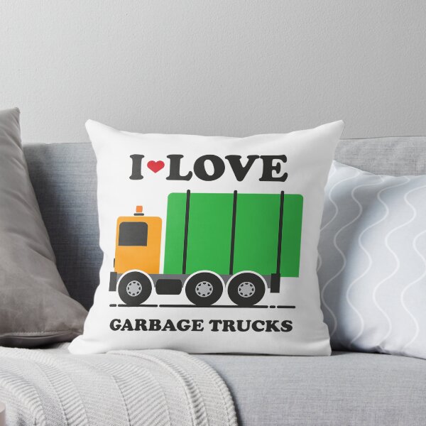 Item preview, I Heart Love Garbage Trucks designed and sold by larryscott84.