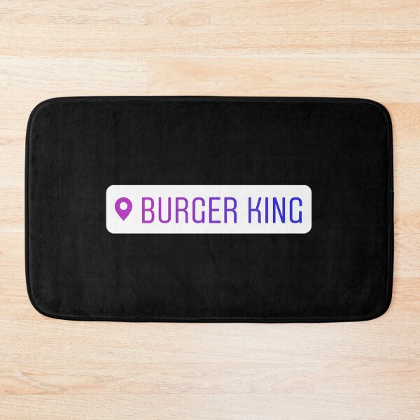 Item preview, Burger King - Instagram Location designed and sold by instafood.
