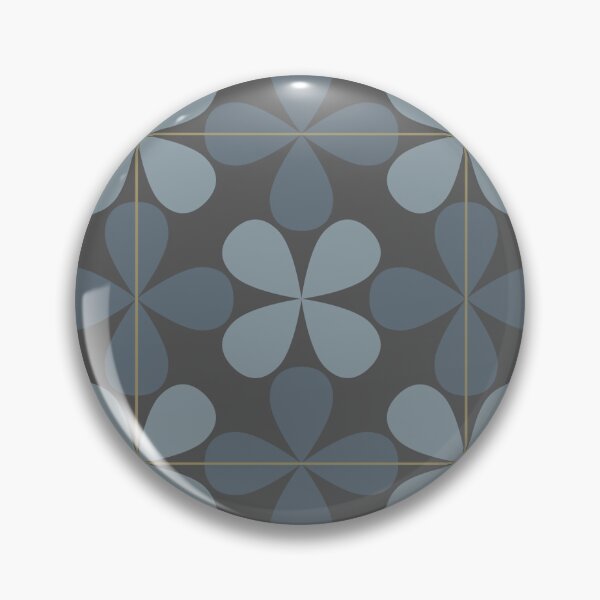 Item preview, Geometric petals Portugal tile pattern designed and sold by arkantus.