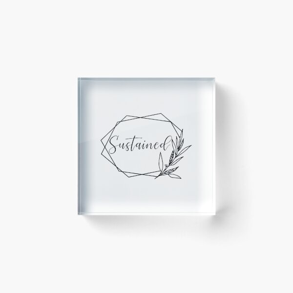 Item preview, Sustained-the believer in Christ. designed and sold by SolidJoy.