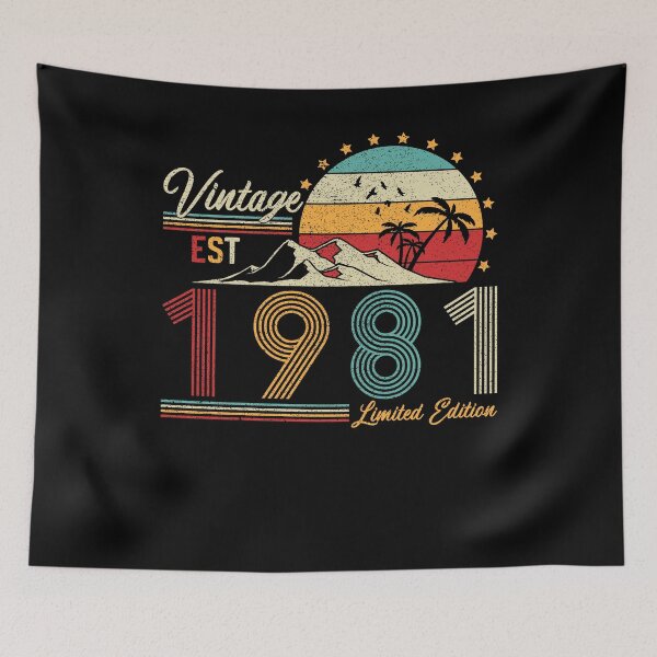 Item preview, 40 Year Old Gifts Vintage 1981 Limited Edition 40th Birthday designed and sold by SherryValdez.