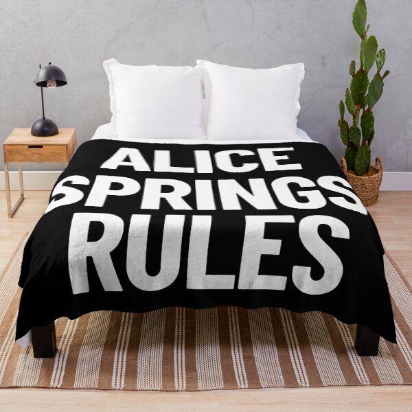 Item preview, Alice Springs Rules Northern Territory Australia Capital City designed and sold by Legit Hooligan.