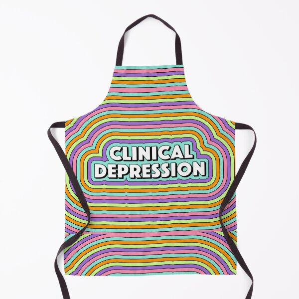Item preview, Clinical Depression mental health pun designed and sold by JCT Momo.