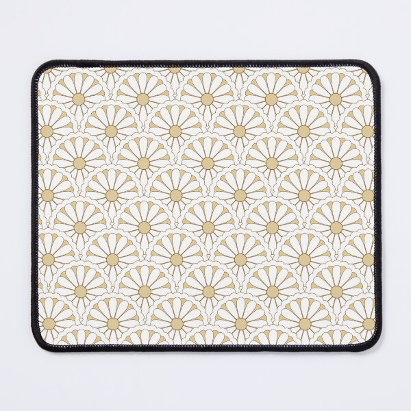 Item preview, spiritual floral beige mandala and pattern designed and sold by AlinNova.