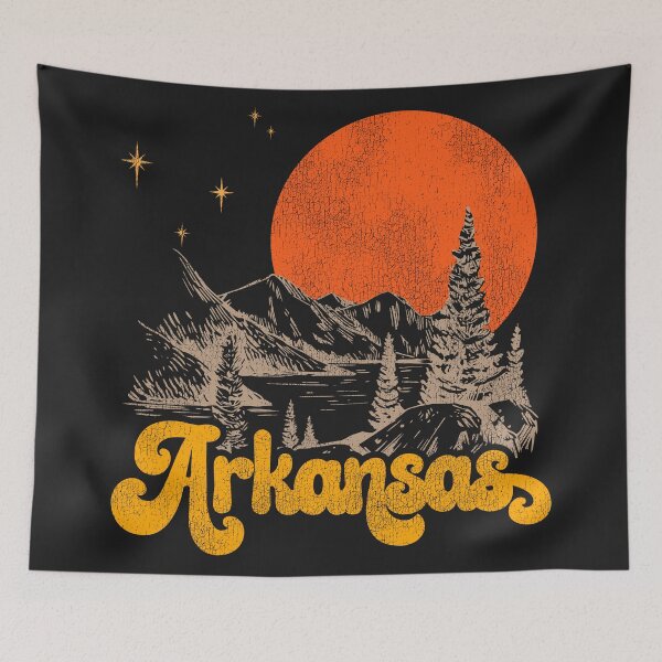 Item preview, Vintage State of Arkansas Mid Century Distressed Aesthetic designed and sold by ourkid.