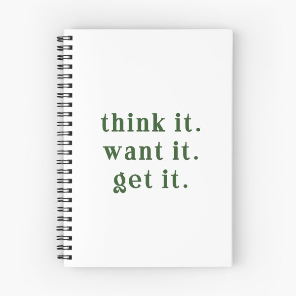 Item preview, Think it. Want it. Get it. designed and sold by funkystyles.