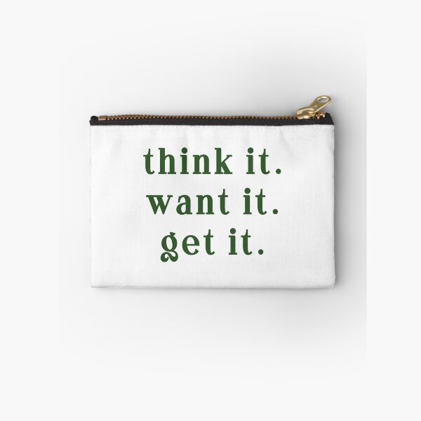 Item preview, Think it. Want it. Get it. designed and sold by funkystyles.