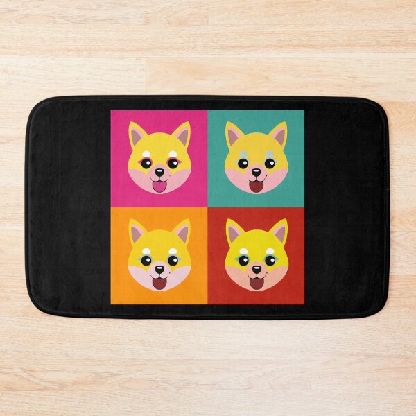 Item preview, Shiba Inu Warhol SHIB  designed and sold by rtom13.