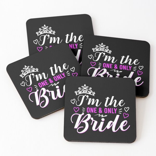 Item preview, I'M THE ONE & ONLY BRIDE COLLECTION designed and sold by JRM Tees & More Store.