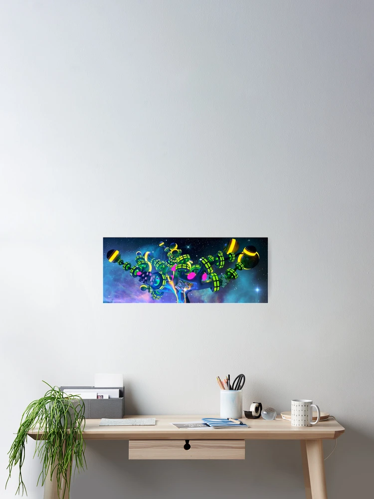 Thumbnail 2 of 3, Poster, Electro Tree Colorful designed and sold by JLDesignLabel.