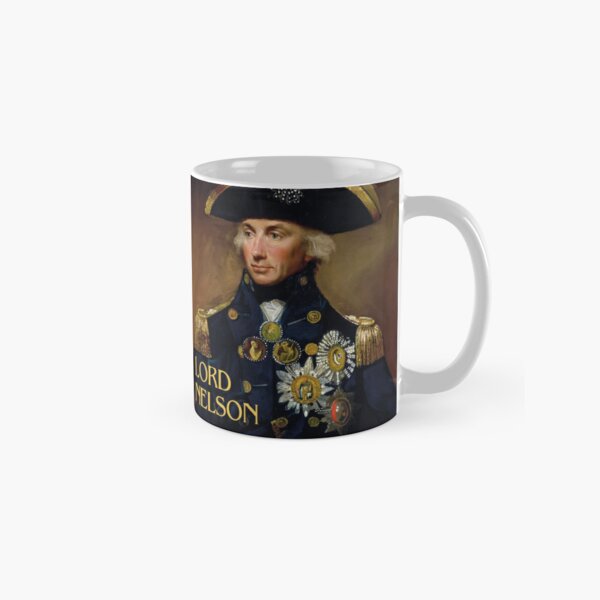 Admiral Nelson clownfish England Expects Mug – Napoleonic Impressions