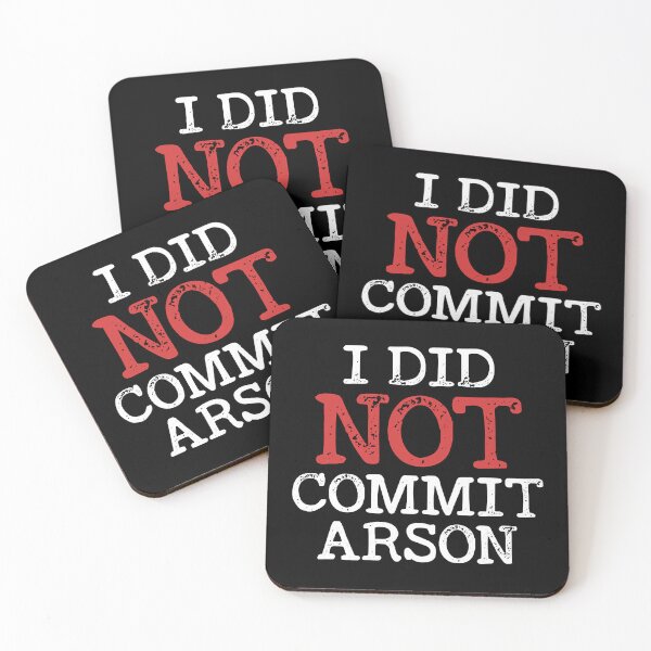 Item preview, I Did Not Commit Arson designed and sold by Rebecca-Cruz.