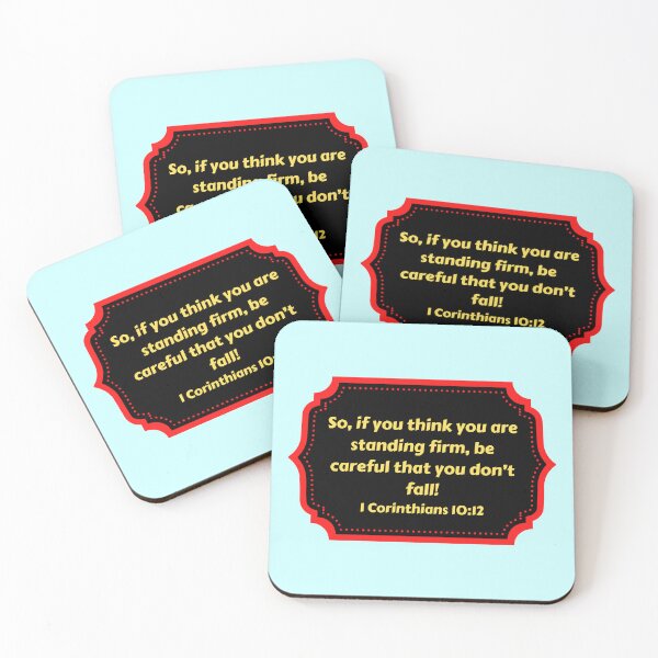 Item preview, Bible Verse 1 Corinthians 10:12 designed and sold by Prayingwarrior.