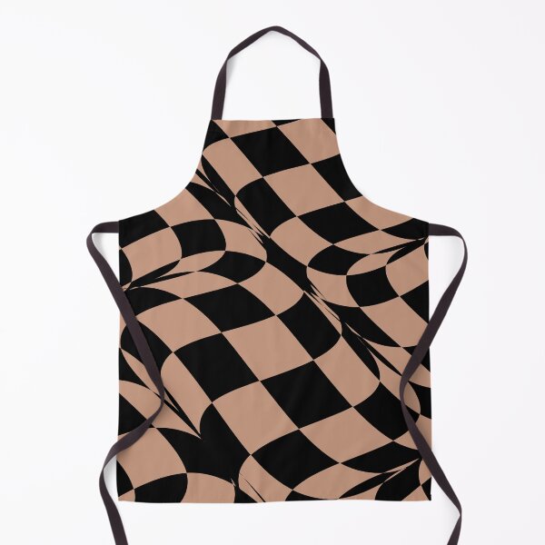 Artikelvorschau, Black and Tan Distorted Checkerboard Pattern Pairs DE 2022 Popular Color Chinook Salmon DET456 entworfen und verkauft von ColorOfTheYears.