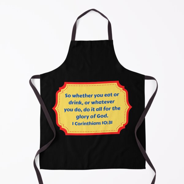 Item preview, Bible Verse 1 Corinthians 10:31 designed and sold by Prayingwarrior.