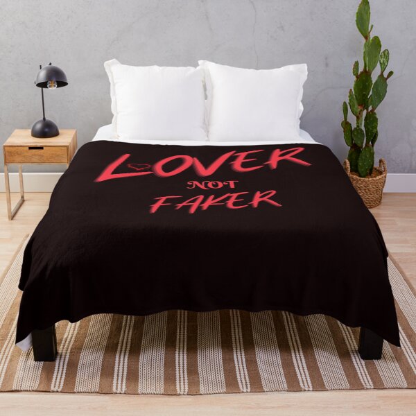 Item preview, Valentine Day Quote: "Lover Not Faker" designed and sold by Enhanceinner “Living The Life”.