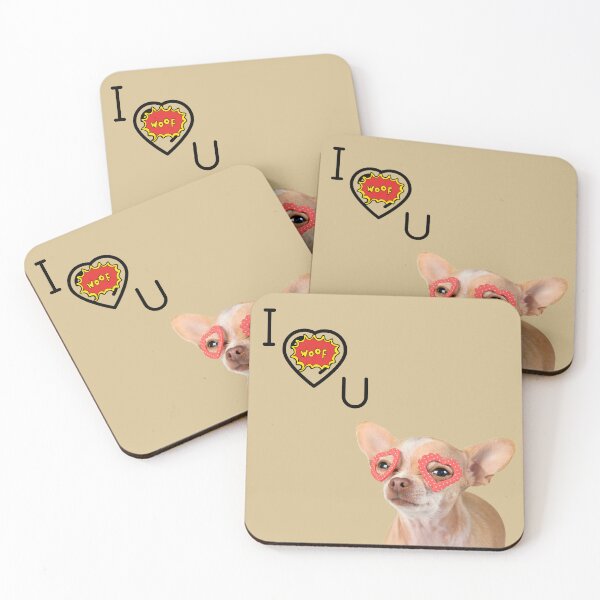 Item preview, Copy of Funny Quirky Valentine Quotes / Humorous Valentines Quotes / I Woof You / Funny Happy Valentines Day Quotes  designed and sold by haRexia.