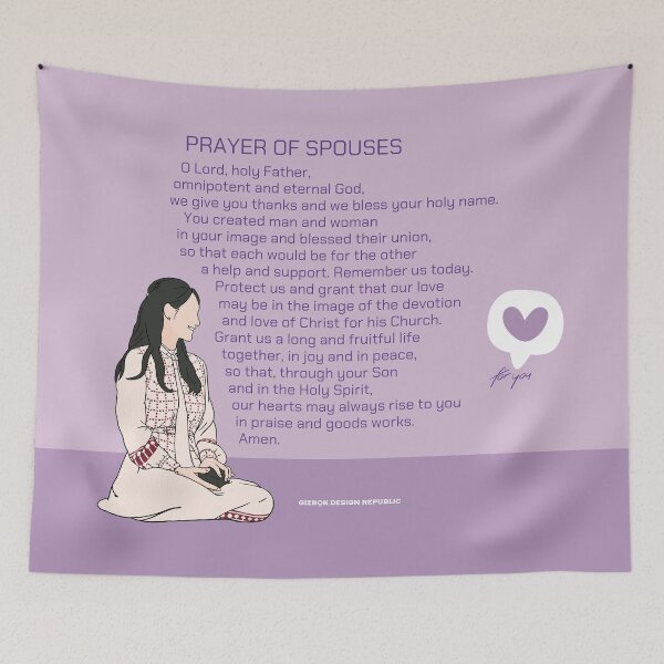 Item preview, Prayer of Spouses Purple Story. designed and sold by Gizbok.
