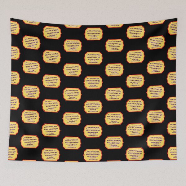 Item preview, Bible Verse 1 Corinthians 11:12 designed and sold by Prayingwarrior.