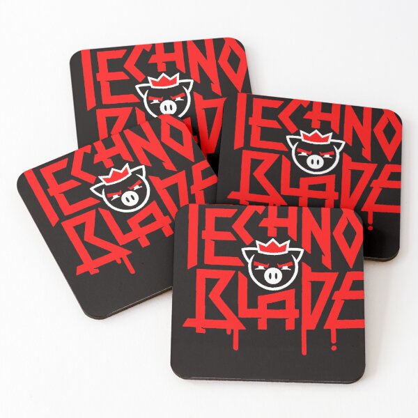 Item preview, TechnoBlade Logo Red Classic designed and sold by pryoritcollet.