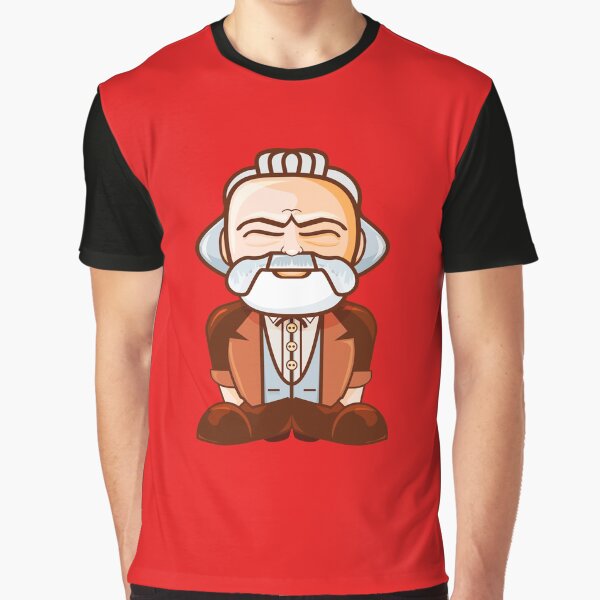 Vista previa del artículo con la obra «Karl Marx marxista», diseñado y vendido por tatadonets.