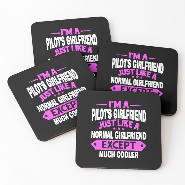 Item preview, Pilot's Girlfriend Just Like Normal But Cooler designed and sold by jackjerry.