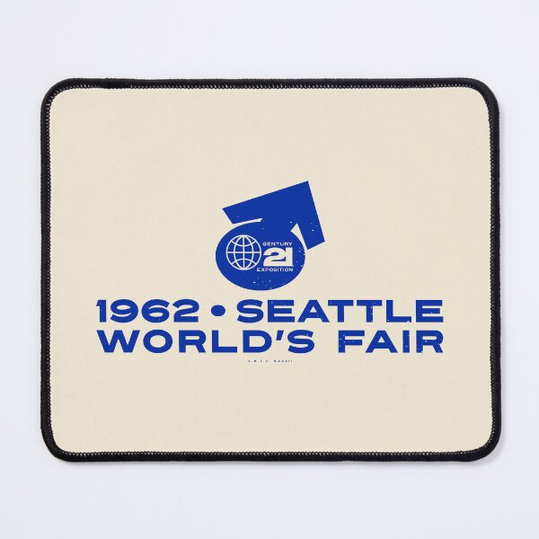 Item preview, 1962 Seattle World's Fair Wordmark (Blue) designed and sold by deadmansupplyco.