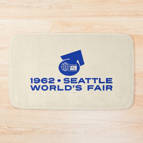 Item preview, 1962 Seattle World's Fair Wordmark (Blue) designed and sold by deadmansupplyco.