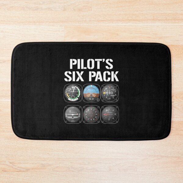 Item preview, Pilot's Six Pack Funny Pilot Aviation Flying designed and sold by jackjerry.