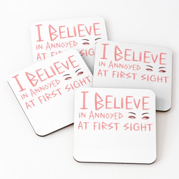Item preview, I Believe in annoyed at first sight designed and sold by ErmessThiings.