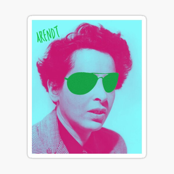 Item preview, ARENDT Hannah - Fun Gift Cool Teacher Student philosophy meme gift - philosopher designed and sold by PHILOSOPHY-SWAG.