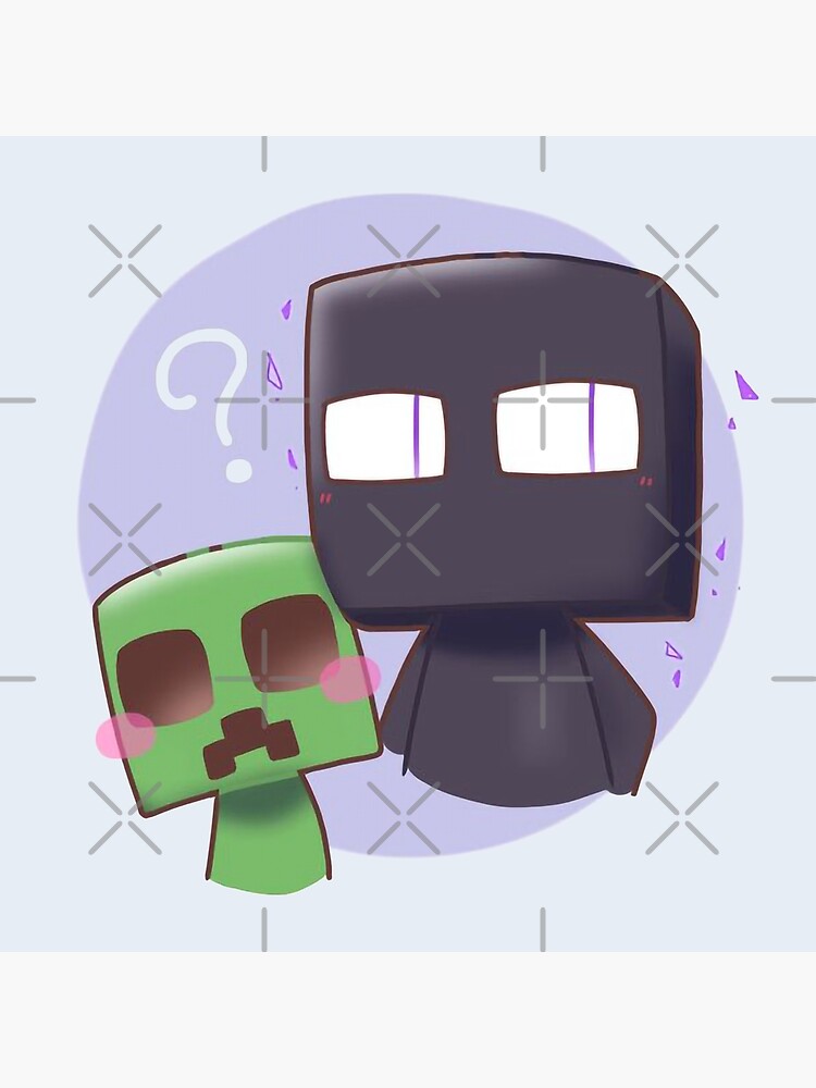 Creeper vs enderman  Minecraft real life, Minecraft art