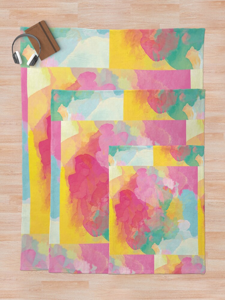 Thumbnail 5 of 6, Throw Blanket, Abstract pattern designed and sold by VIKRANT07.