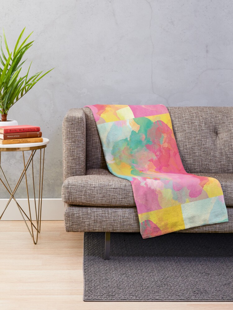 Thumbnail 2 of 6, Throw Blanket, Abstract pattern designed and sold by VIKRANT07.