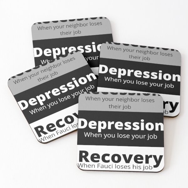 Item preview, Recession. Depression. Recovery. Fire fauci. designed and sold by BirdieMama.