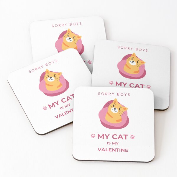 Item preview, Cute Valentine Quotes, Cat Is My Valentine Design For Cat Lovers designed and sold by mrGoodwin90.