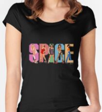 spice girls Women's Fitted Scoop T-Shirt