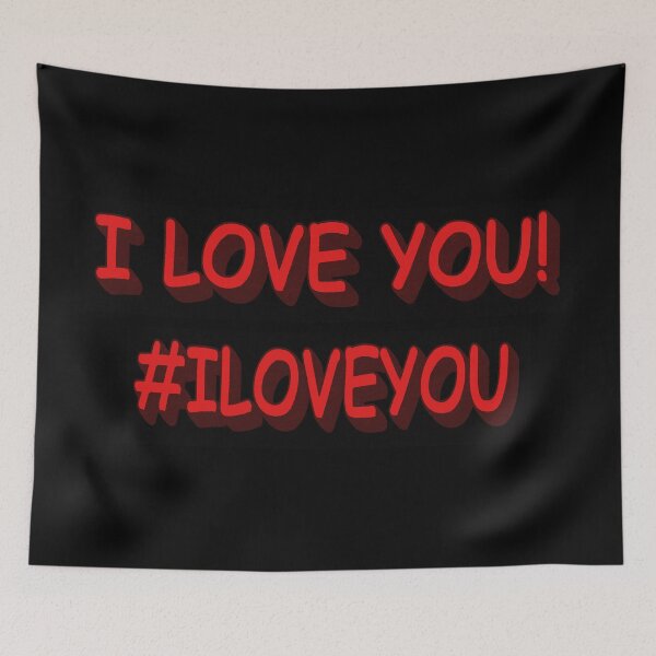 Item preview, #ILOVEYOU. Buy Now designed and sold by Health And Fitness Posts e-Store.